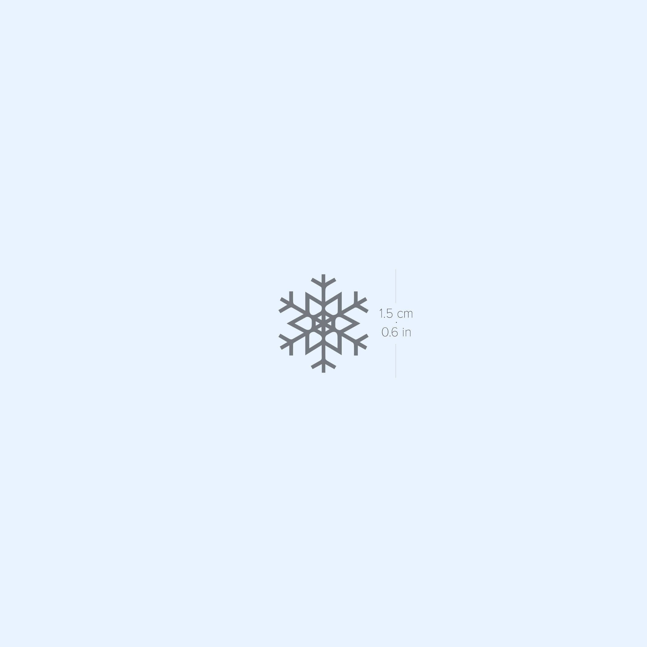 100 AweInspiring Snowflake Tattoos for Winter  TattooBlend