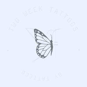 Butterfly (Left) Semi-Permanent Tattoo (Set of 2)