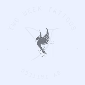 Phoenix Semi-Permanent Tattoo (Set of 2)
