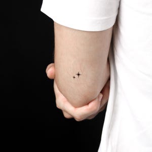The Second Star to the Right Tatouage semi-permanent de 2 semaines (Ensemble de 2)