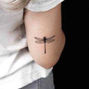 Libelle Semi-Permanent Tattoo (2er Set)