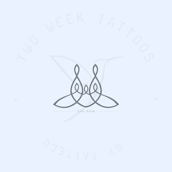 Family Of 5 Symbol Semi-Permanent Tattoo (Set of 2)
