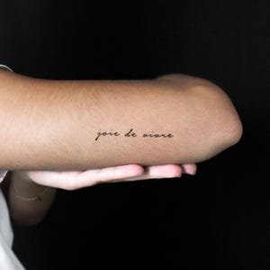 Tatouage semi-permanent 2 semaines Joie De Vivre (Ensemble de 2)