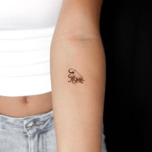 Octopus Semi-Permanent Tattoo (Set of 2)