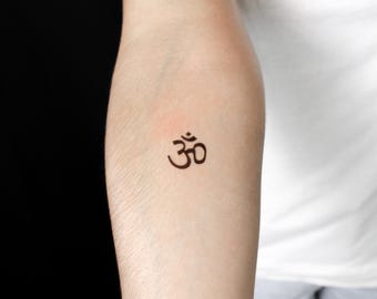 Om Semi-Permanent 2-Week Tattoo (Set of 2)