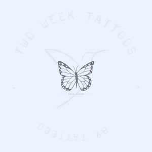 Butterfly Semi-Permanent Tattoo (Set of 2)