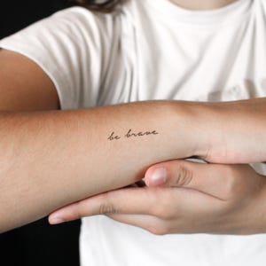 Wees dapper semi-permanente 2-weekse tatoeage (set van 2)