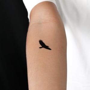 Tatuaggio semipermanente Aquila (set di 2)