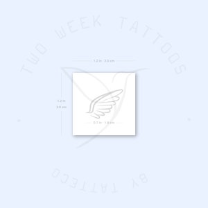 Left Wing Semi-permanent Tattoo (set of 2) - Etsy