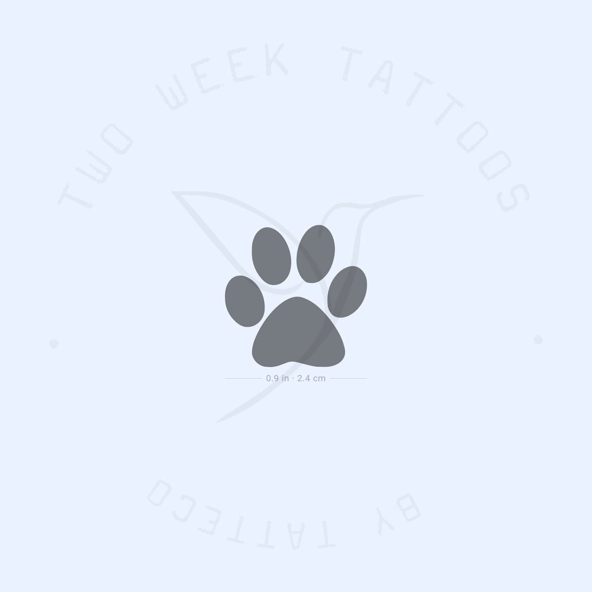 Small Paw Tattoo - Etsy Small Paw Tattoo - Etsy