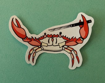 Crabo-Stabo Sticker