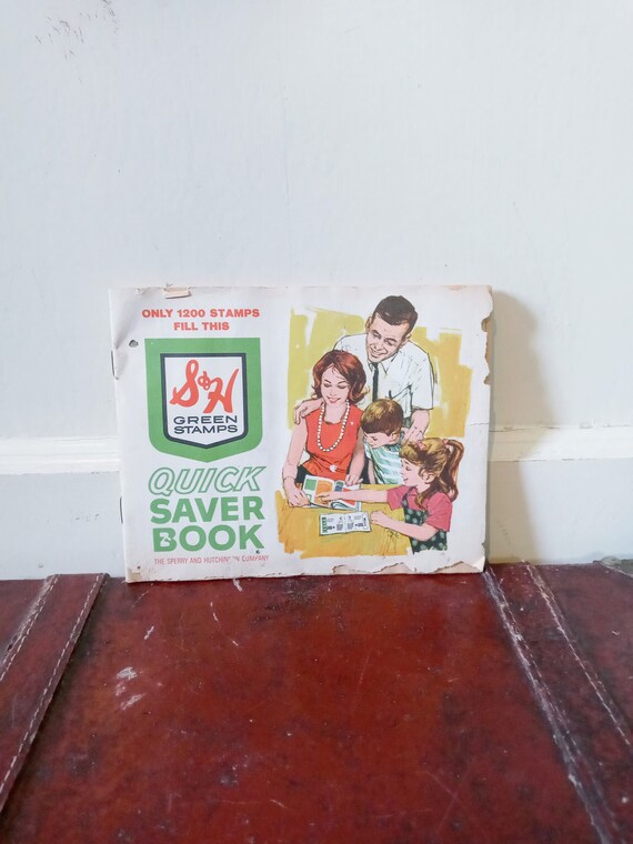 Vintage 1960s Grocery Store Sperry Hutchison Company S&S Green Etsy