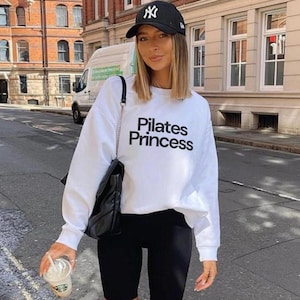 Pilates Princess Pullover | Studio Sweatshirt | Pilates Class Outfit | Active Lifestyle
