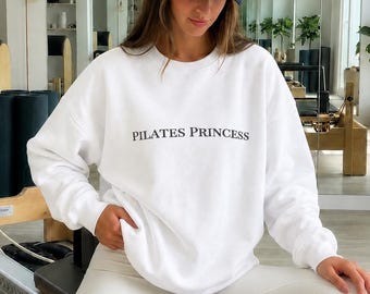 Pilates Studio Sweatshirt | Reformer Pilates Crewneck | Pilates Princess Sweater | Wellness Club Pullover
