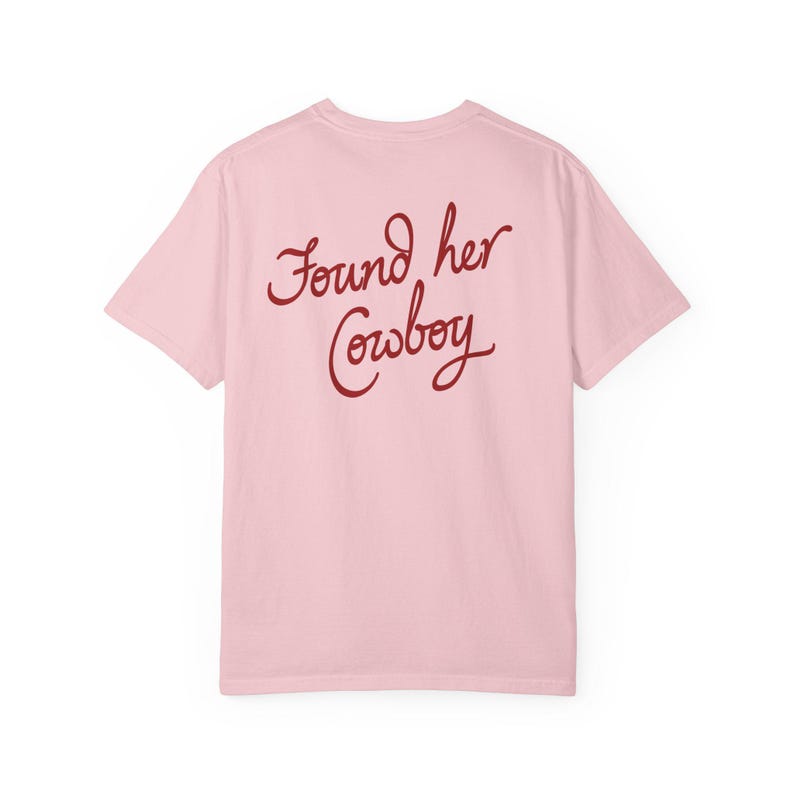 Found Her Cowboy Tshirt, Cowgirl Bride Tee, Western Wedding Shirt, Country Bridal Top, Bachelorette image 9
