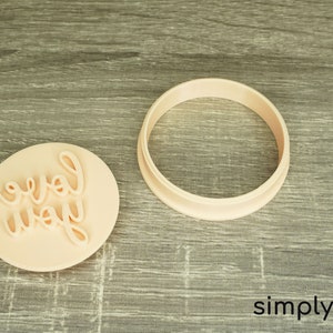 Love you cookie cutter | Valentines day theme