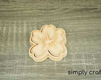 Cherry blossom cookie cutter | Flower theme