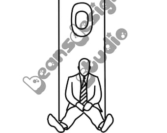 Mac Miller nadando inspirado PNG+SVG