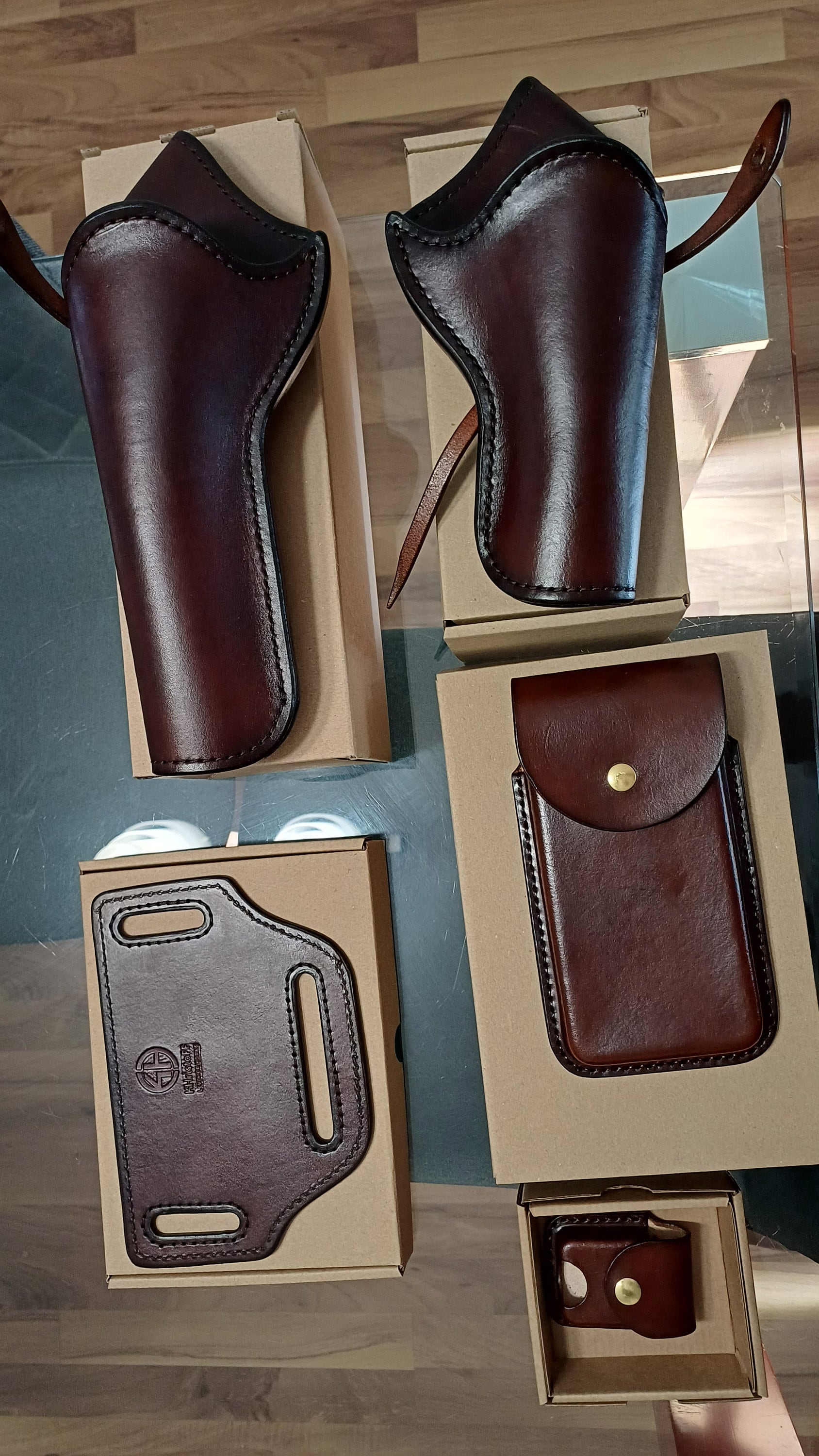 leather holster for single action revolvers Colt SAA clones, custom barrel Fast Draw  (Made to order)