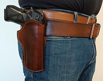 Leren holster voor de BERETTA 90-serie (op bestelling gemaakt)
