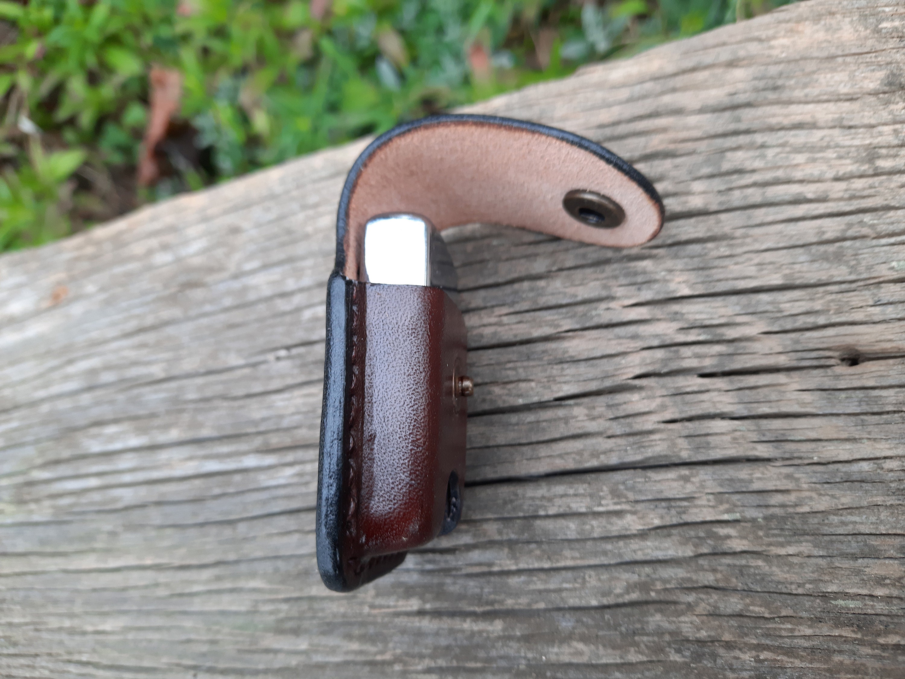 Rustic Elegance Leather Holsterpouch for ZIPPO Lighter Etsy