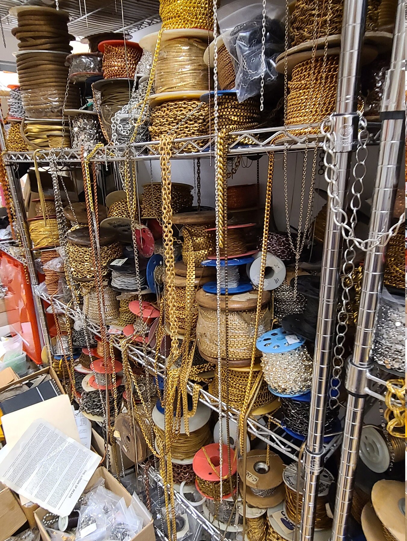 Beautifully Patterned Anchor Style Chain silver Metal Linked Etsy