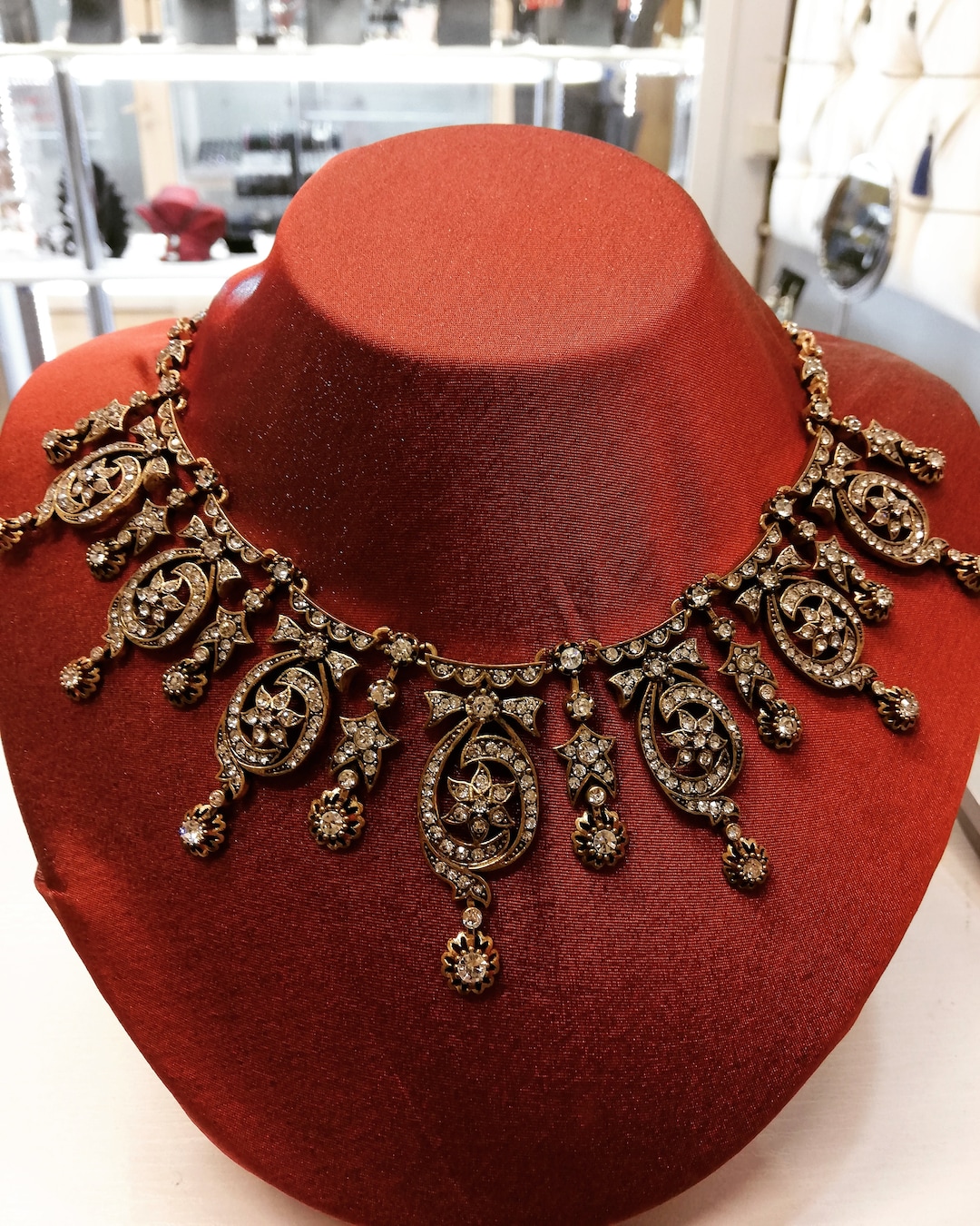 Turkish Jewelry Handmade Ottoman Style Hurrem Sultan's Necklace With 