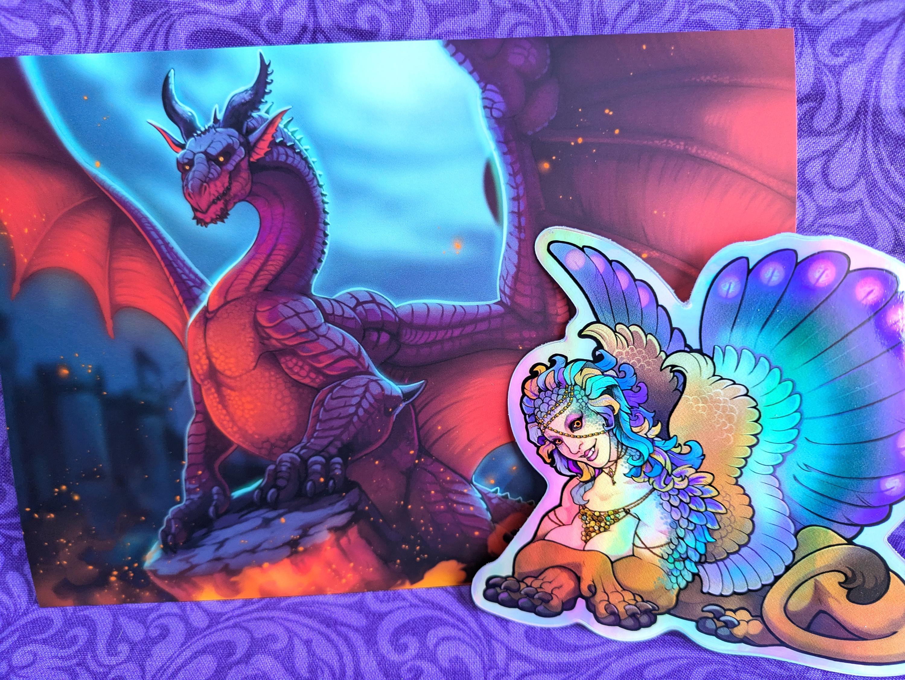 Sphinx Dragon - Etsy