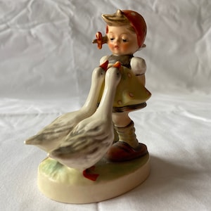 A vintage Goose Girl Hummel figurine 47 3/0 made in the early 1960’s.