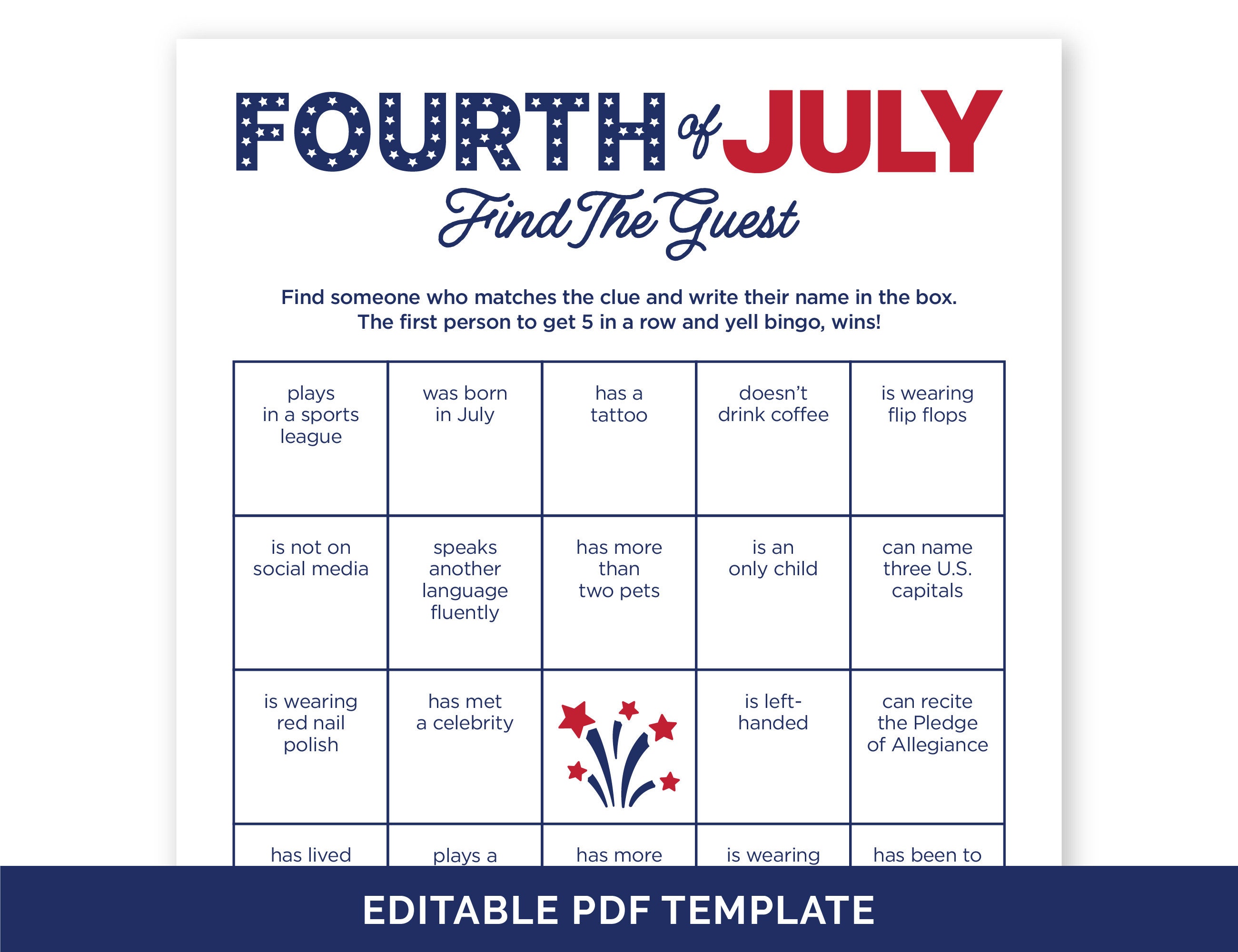 4th of july icebreaker