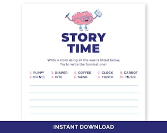 Dementia Activity, Icebreaker Game for Dementia Care, Brain Booster Game for the Elderly, Memory Care Game for Senior Citizens, Dementia Aid