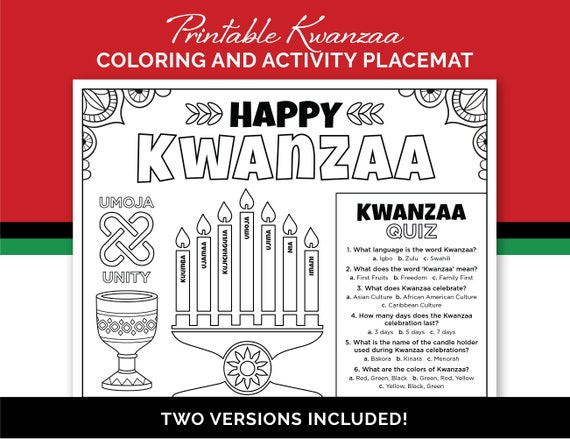 Super Simple Kwanzaa Collage Art Project for Kids