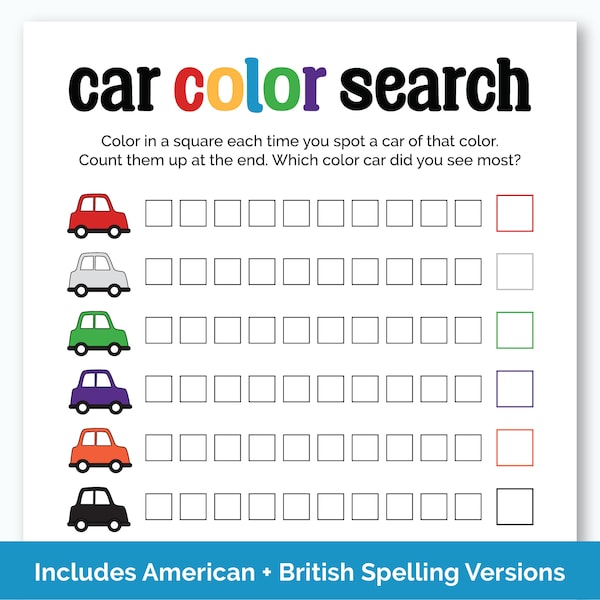 Car Printable - Etsy