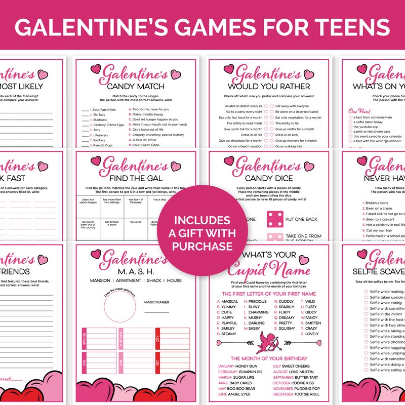 Take A Look About Galentines Game Ideasfeed