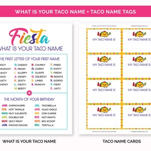 Fiesta Games Bundle Printable Mexican Party Games for a - Etsy