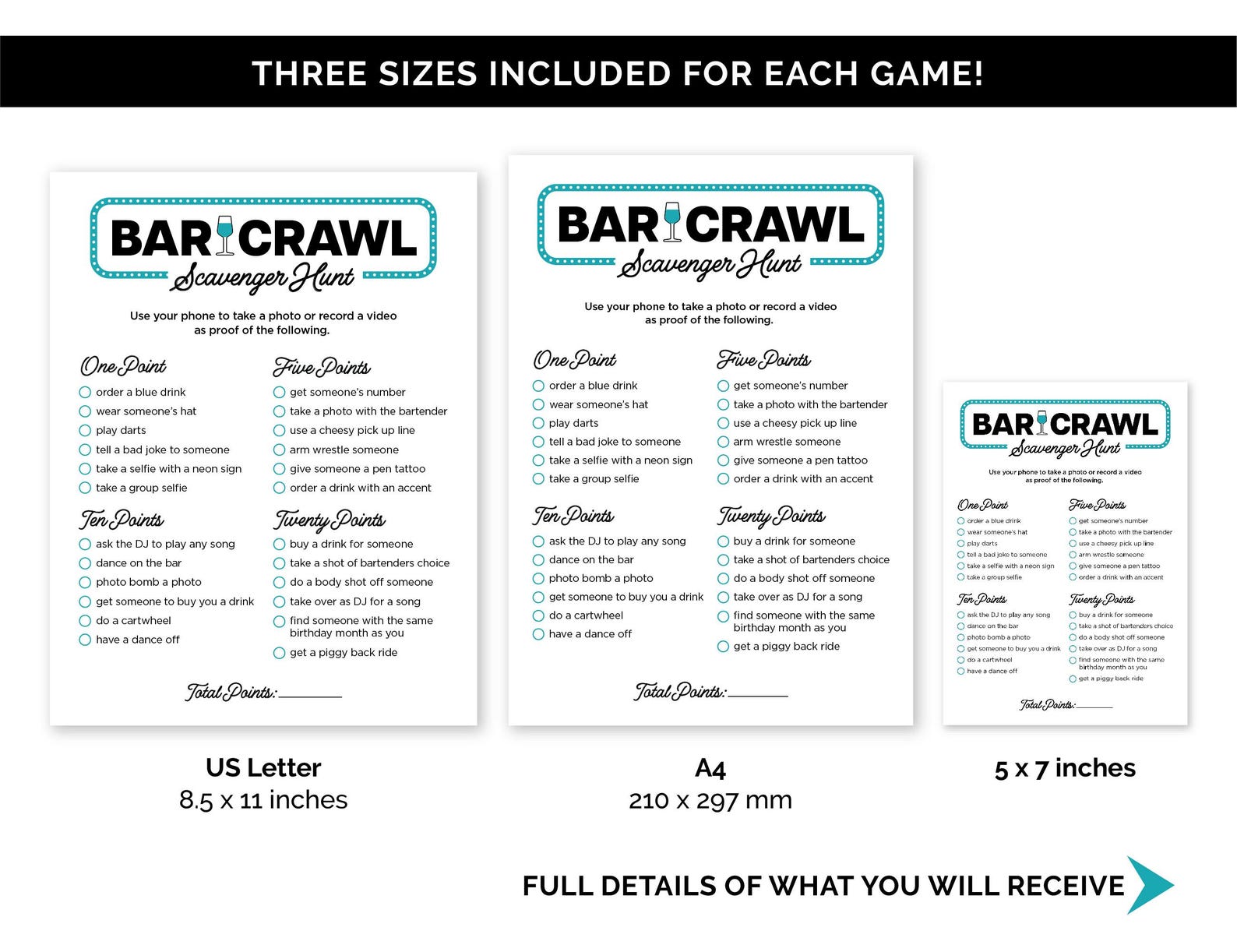 Bar Crawl Games, Printable Bar Hopping Games for a Birthday Bar Crawl — free download