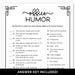 Office Humor Game, Printable Riddles for a Work Party, Workplace Jokes ...