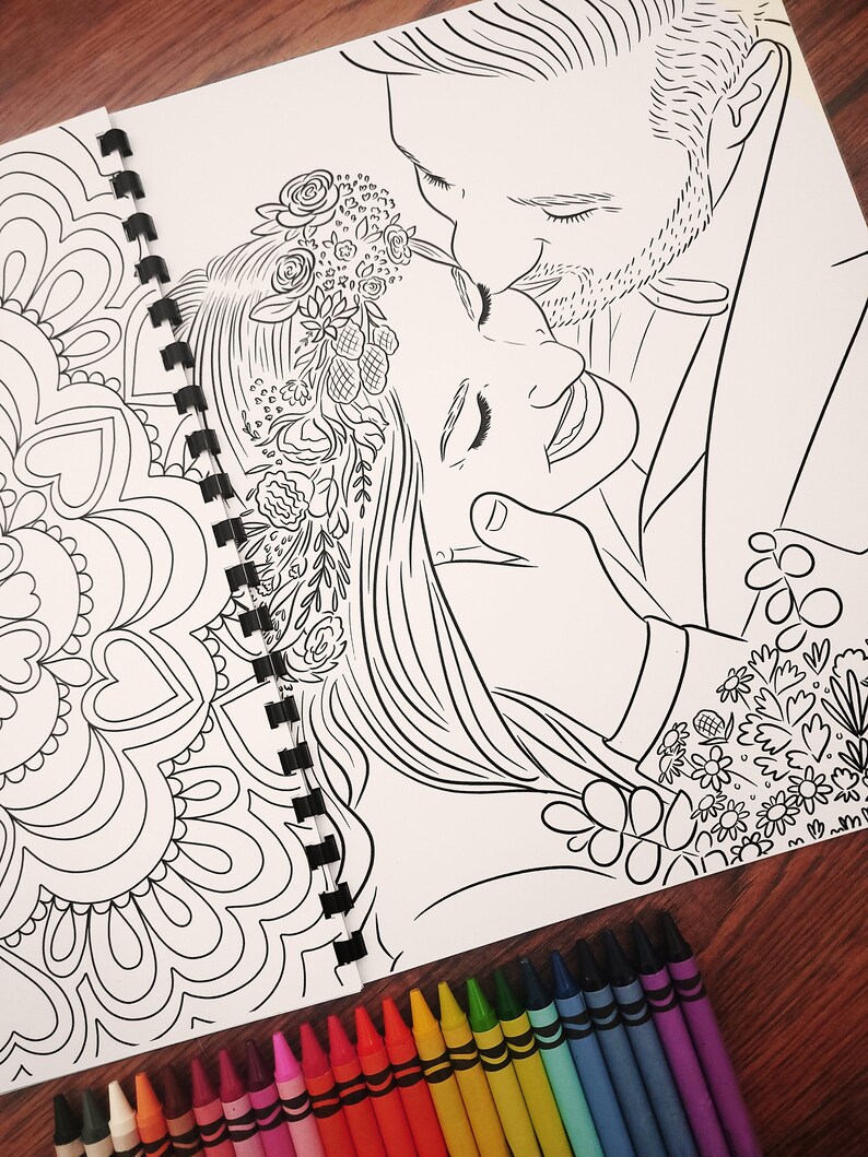 Custom Coloring Book _ Artist Quality - Etsy