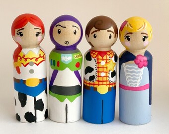 Toy Stories Peg Dolls