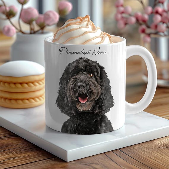 Personalised Cockapoo Mug Custom Dog Mug Personalized Gift for Pet