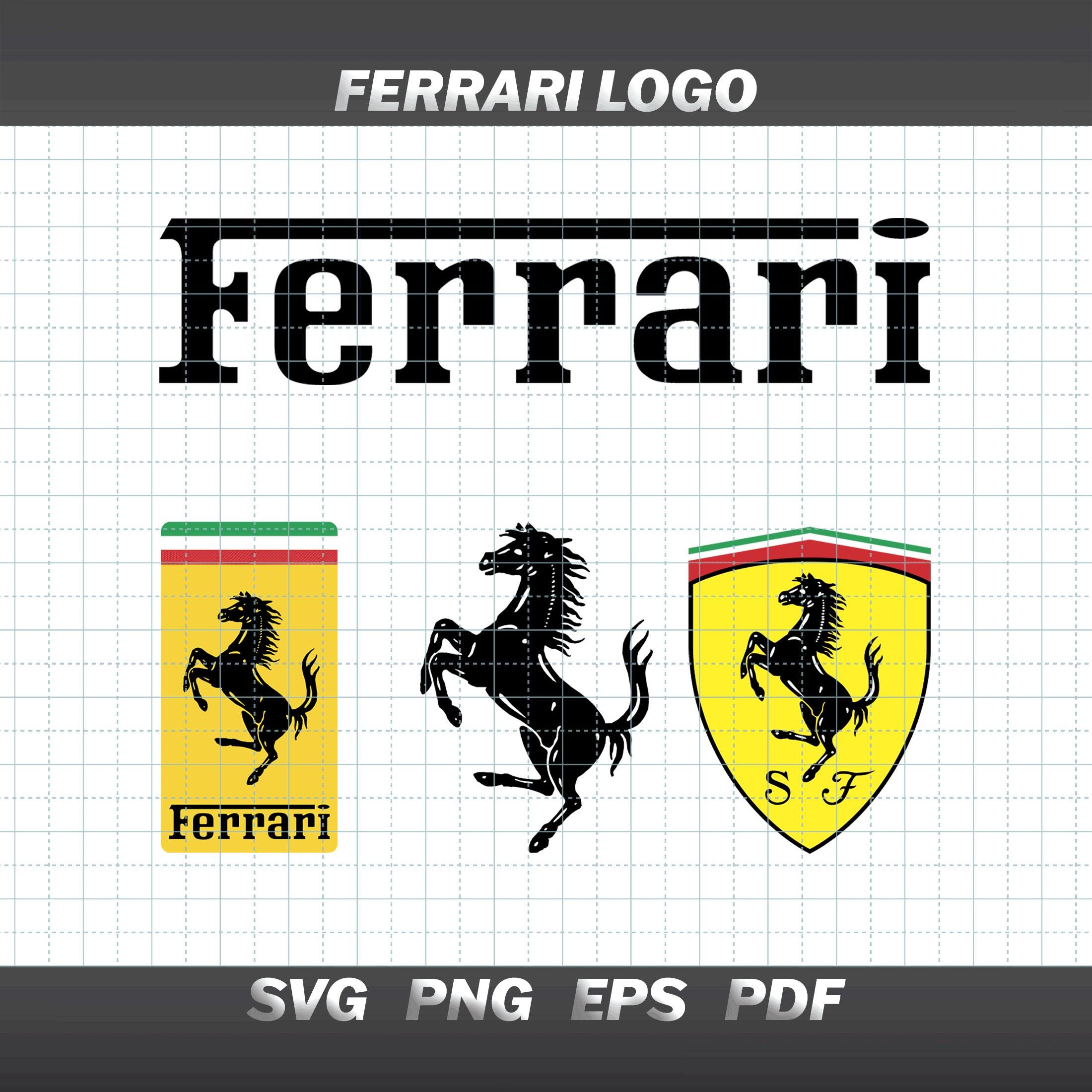 emblema grande - cavallino rampante - ferrari - Dopo il