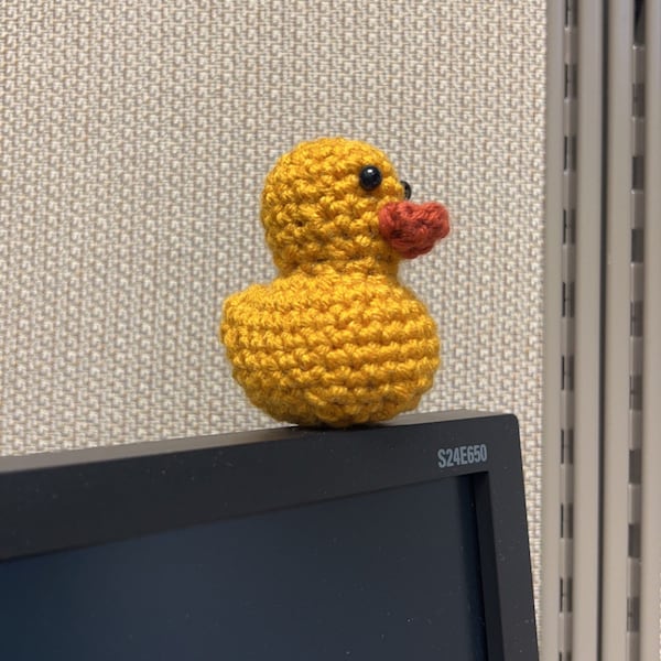 Crochet Rubber Duck Pattern