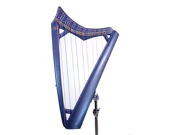 33 String Athena Harpy with Levers - Electric-Acoustic Harp - Cosmos