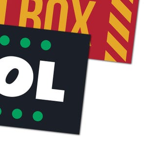 Rectangle Stickers - Custom Printed Rectangle Stickers for Business, Events, or Branding
