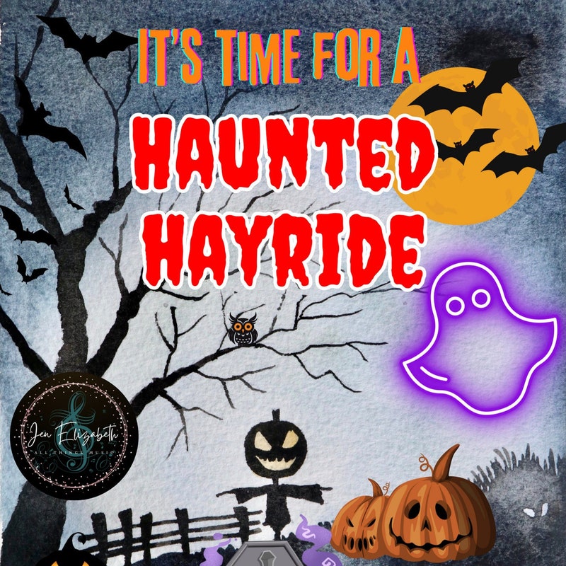Halloween Haunted Hay Ride Etsy