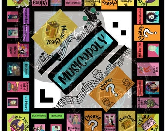Musicopoly- A Music Monopoly Game