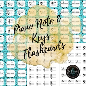 Notes de piano et fiches de touches, Cours de musique, Éducation musicale, Fiches de piano, Ressources sur le piano, Fiches de musique, Professeur de musique