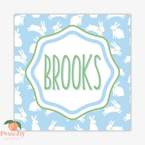 Printable Easter Basket Tag, Easter Gift Tag, Editable Basket Name Tag, Instant Download