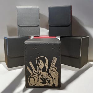 Deadpool MTG Deck Box - Custom Crossover Design for Magic: The Gathering Cards | Marvel | TCG | Universe Beyond
