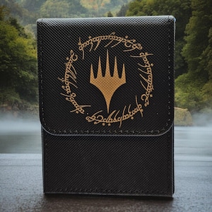 LOTR MTG Deck Box - Custom Crossover Design for Magic: The Gathering Cards